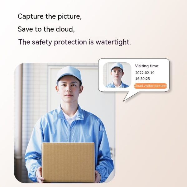 Intelligent Visual Doorbell Universal Doorbell Remote Home Monitoring - Image 6