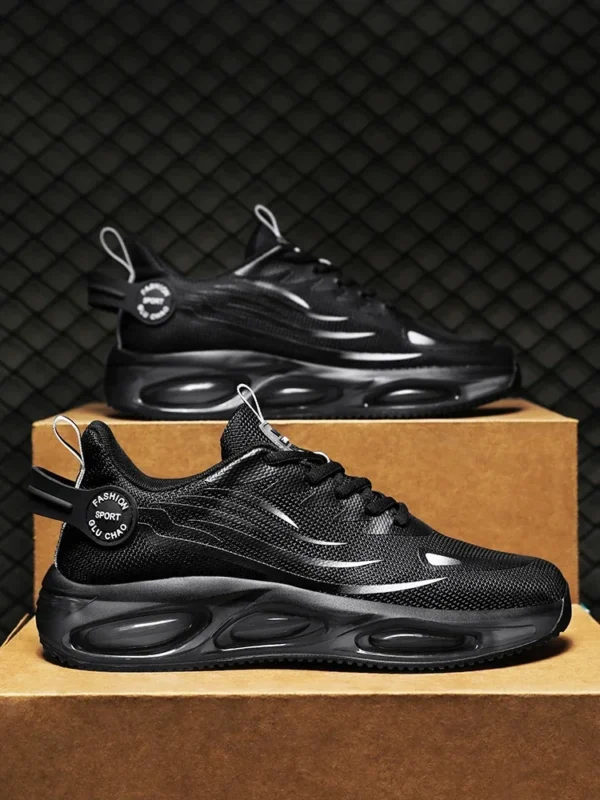Anti-slip Safety Shoes Men Steel Toe Sneaker Puncture Proof Rotary Button Safety Work Boots 2025 Man Sport Work Shoes Anti-smash - Image 5
