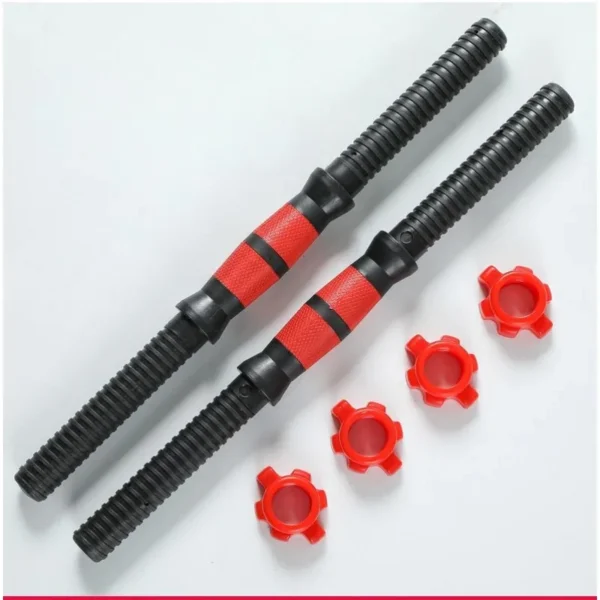 Dumbbell Bar with Barbell Buckle Barbell Bar Threaded Dumbbell Handles Powerlifting Fitness Equipment for Home Gym Accessories - Image 5
