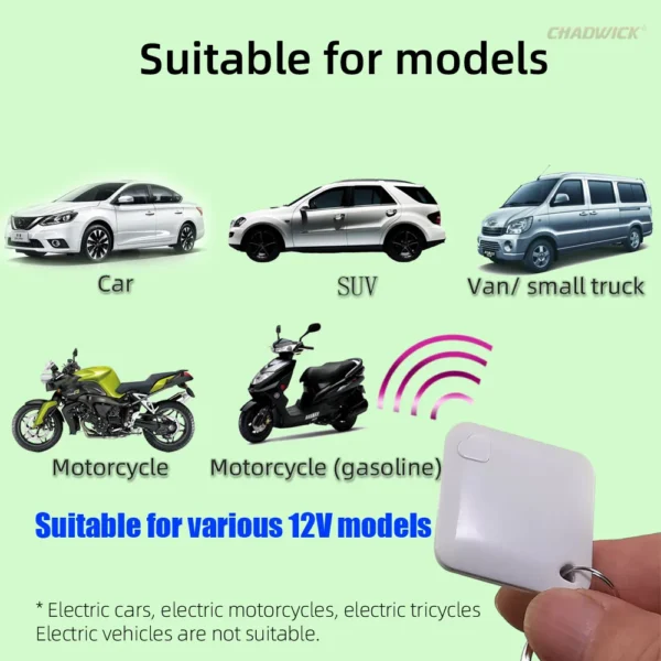 RFID Car Immobilizer Engine Lock Intelligent Anti-hijacking and Circuit Cut Off Automatically Lock Unlock Car Motorcycle Engine - Image 5