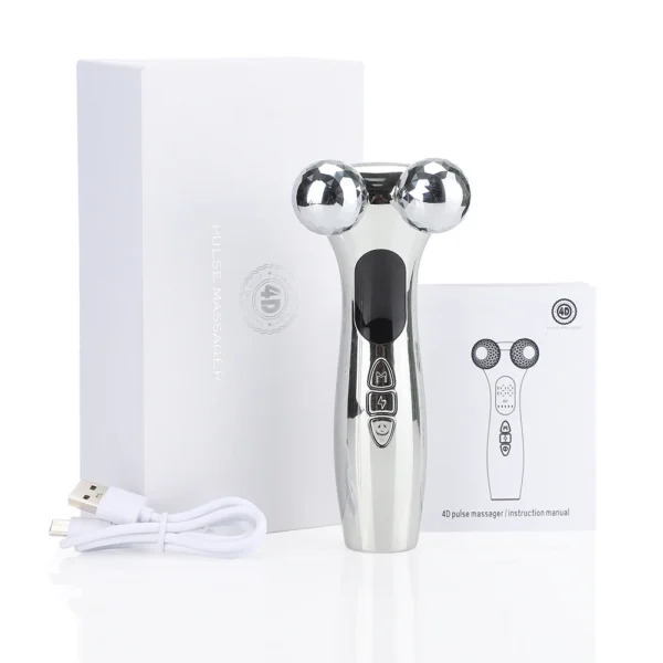 3D Massager Roller Micro-current Face Massager V Face Domestic Beauty Machine Double Chin Face Slimmer Face Lift Devices - Image 5