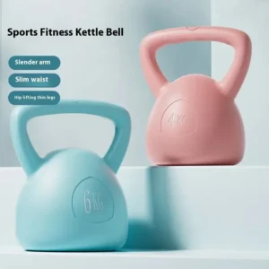 4/6/8kg Water Injection Kettlebells Soft Silicone Kettle Bell For Fitness Yoga Muscle Training Portable Sports Equipments