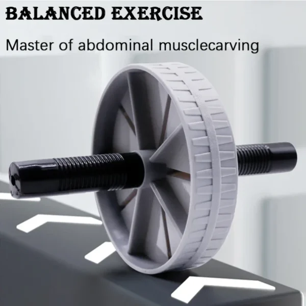 Abdominal Wheel Strong Load Bearing Non-slip Roller Strengthen Muscle Exercise Equipment Fitness Training Home Use Silent - Image 3
