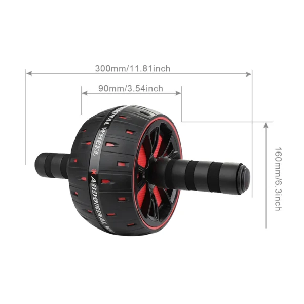 Abs Workout Ab Roller No Noise Home Gym Roller Abdominal Training Sports Equipment Keep Fitness Wheels for Gym Strength Workout - Image 3