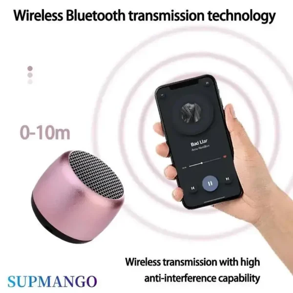 M1 Bluetooth Speaker Music Stereo Surround Mini USB Outdoor Subwoofer Speaker Audio Player Speaker Microphone - Image 4