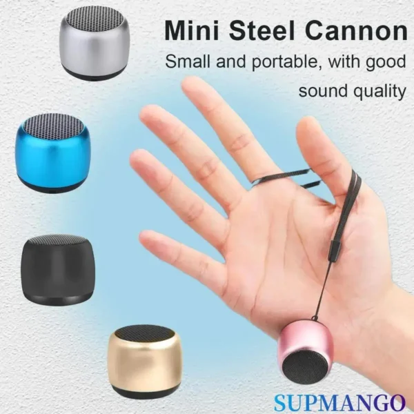M1 Bluetooth Speaker Music Stereo Surround Mini USB Outdoor Subwoofer Speaker Audio Player Speaker Microphone - Image 2