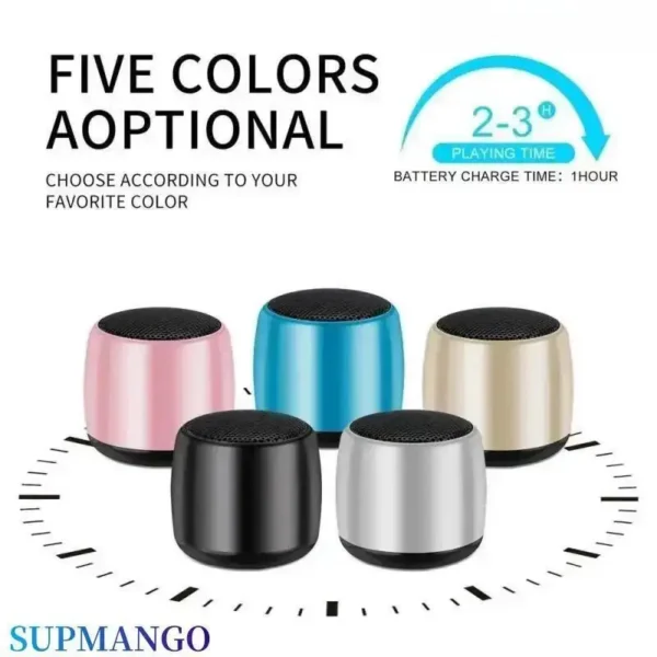 M1 Bluetooth Speaker Music Stereo Surround Mini USB Outdoor Subwoofer Speaker Audio Player Speaker Microphone - Image 6